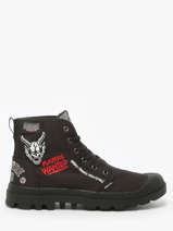 Enkellaarzen Palladium Zwart men 74496001